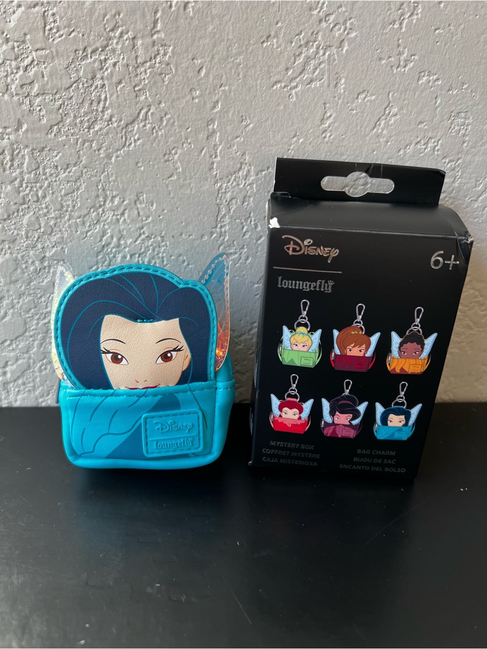 Loungefly Disney Fairies Cosplay Mystery Mini Backpack Bag Charm - Silvermist